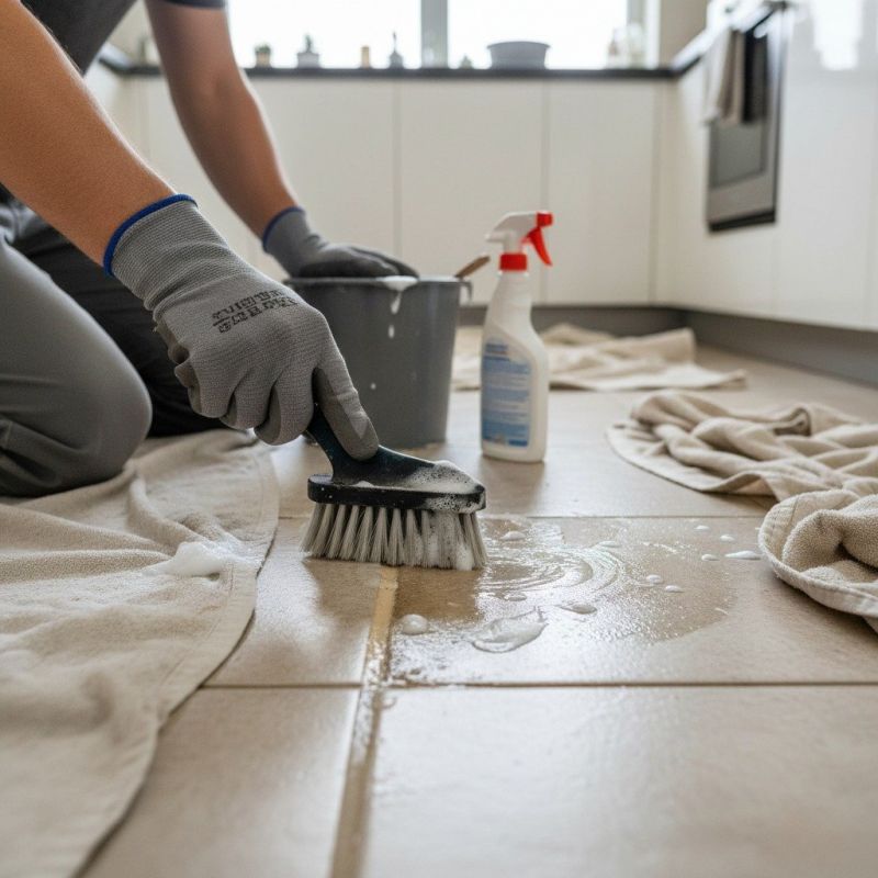 Tile Grout Cleaning detail